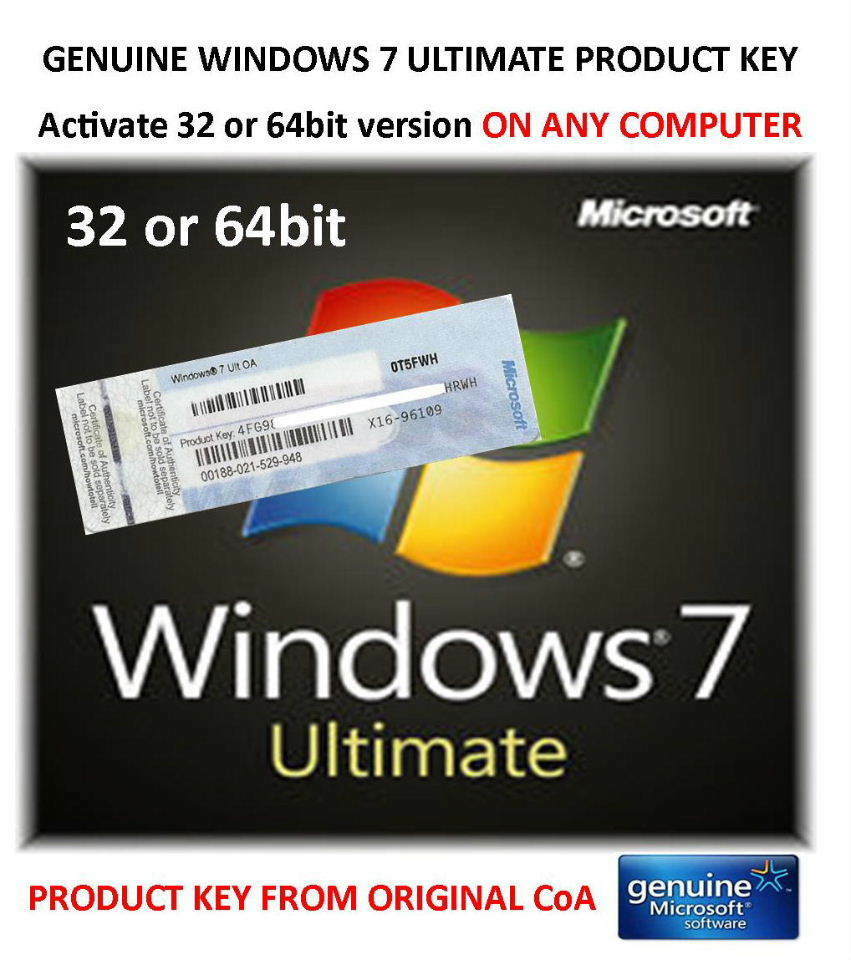 windows 7 ultimate 32 bit download with product key